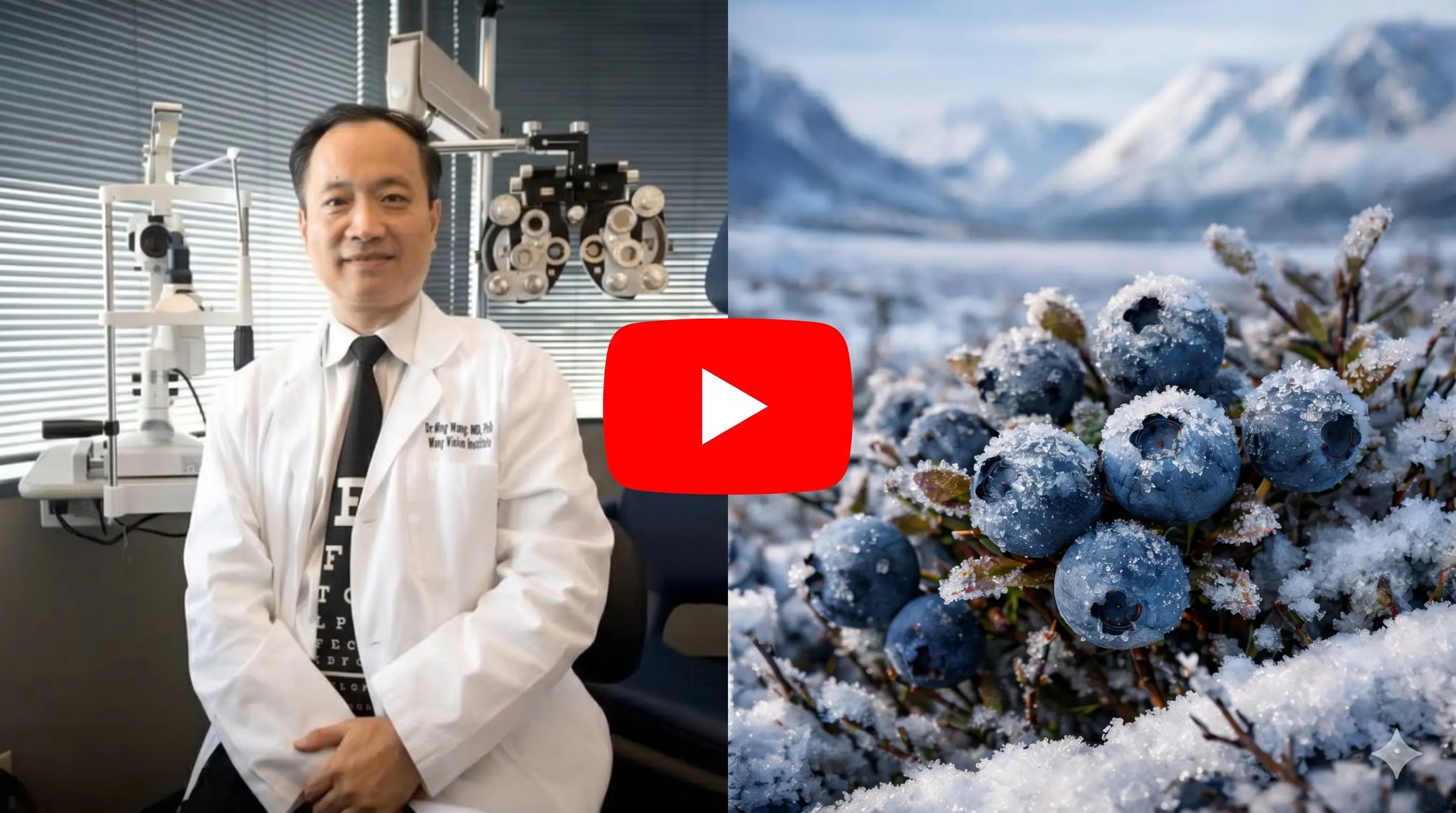 Vision recovery with Arctic Blueberry protocol